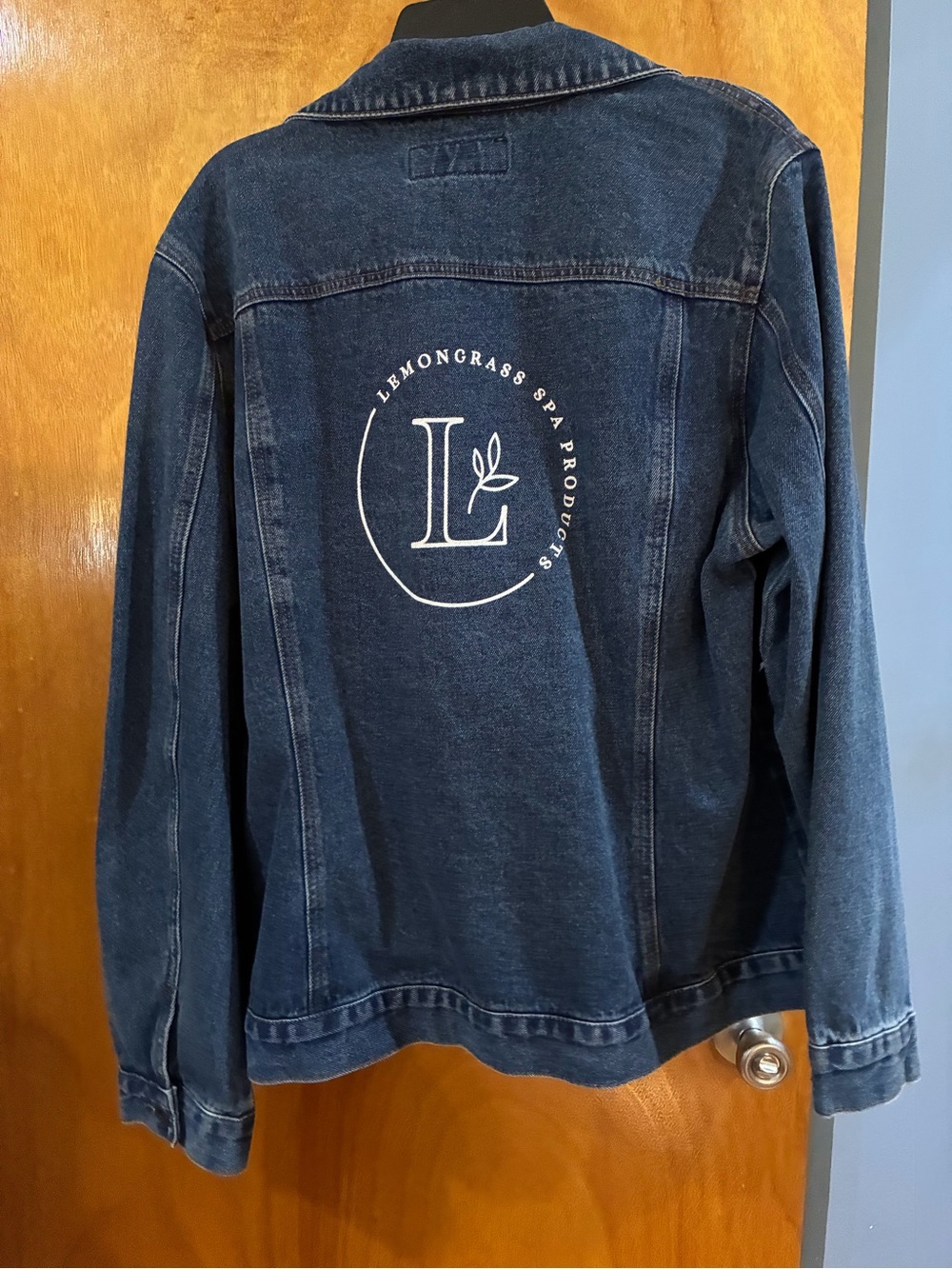 Lemongrass Spa Denim Jacket in size XXL - never worn